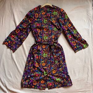 STUNNING Vintage 60’s Floral Patterned Dress